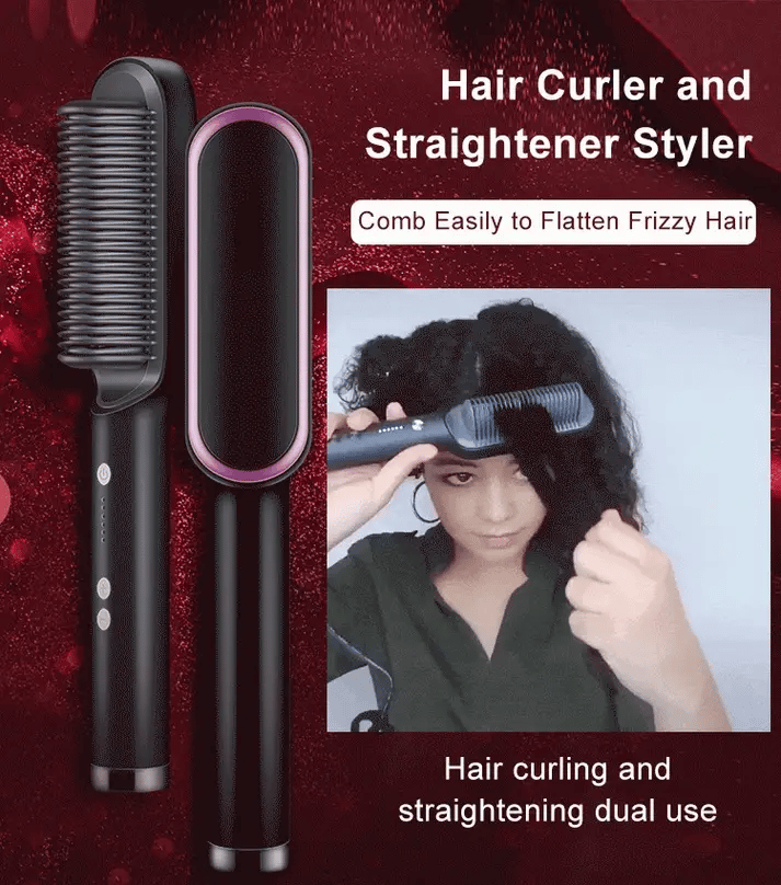 Hair Straightener Brush